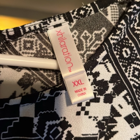 Women’s black and white dress XXL - Picture 4 of 6